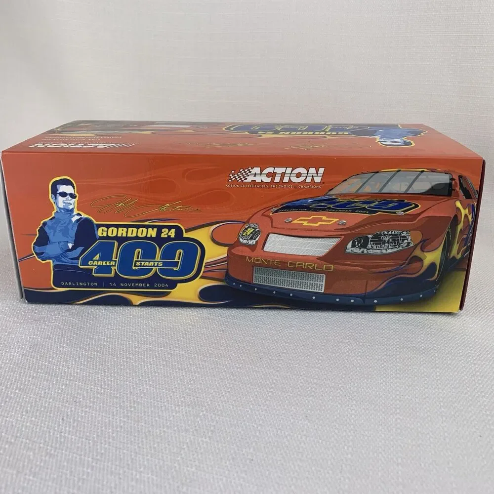 2004 Jeff Gordon #24 400th Start‎ Monte Carlo 1:24 NASCAR Action New!